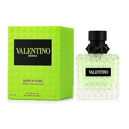 Valentino Donna Born In Roma Green Stravaganza by Valentino for Women - 3.4 oz EDP Spray, Floral Fragrance